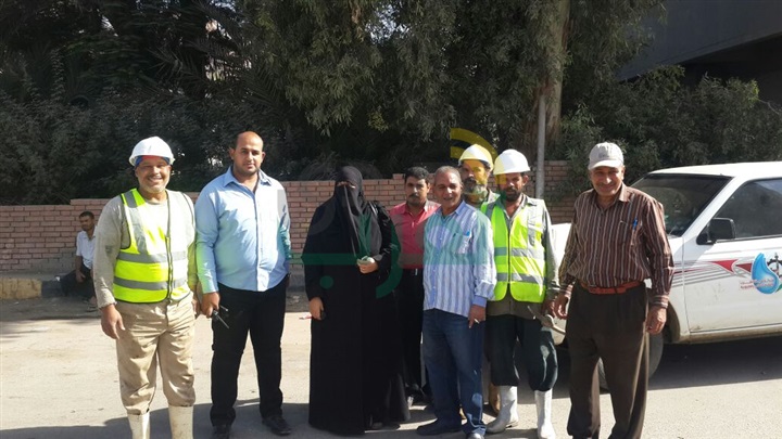 تجربة عملية للتعامل مع الأمطار بقليوب