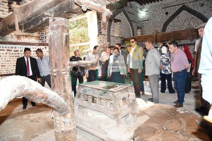 محافظ البحيره تتفقد المناطق الأثرية والسياحية بمدينة رشيد