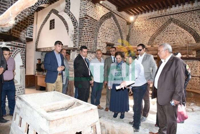محافظ البحيره تتفقد المناطق الأثرية والسياحية بمدينة رشيد
