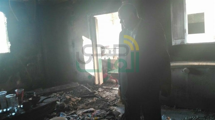  تفحم طفلين نتيجة احتراق شقة فى الخانكة