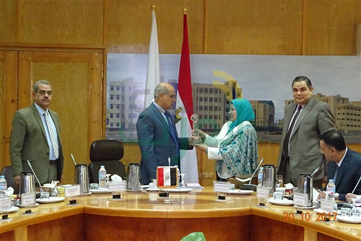 بالصور.. جامعة كفر الشيخ  السابع عالميًا في تقييم سكوبس للنشر العلمي
