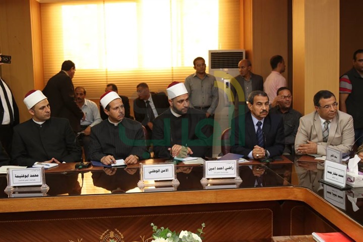 بالصور.. محافظ كفر الشيخ يستقبل وزير الأوقاف ومفتي الجمهورية
