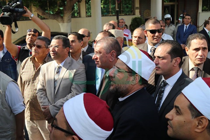 بالصور.. محافظ كفر الشيخ يستقبل وزير الأوقاف ومفتي الجمهورية