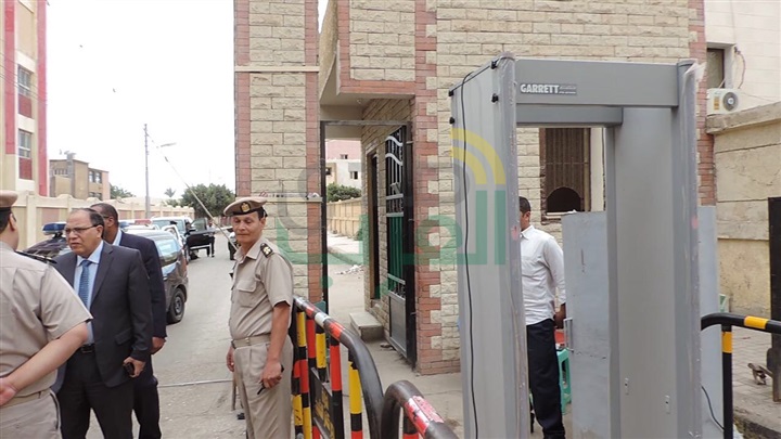 بالصور..مدير أمن كفر الشيخ يتفقد عددا من المواقع الشرطية