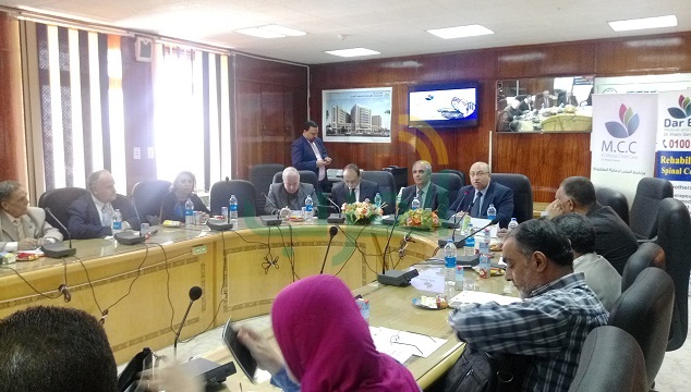سبل دمج ذوى الإعاقة فى الحياة المجتمعية ورشة عمل بجامعة بنها