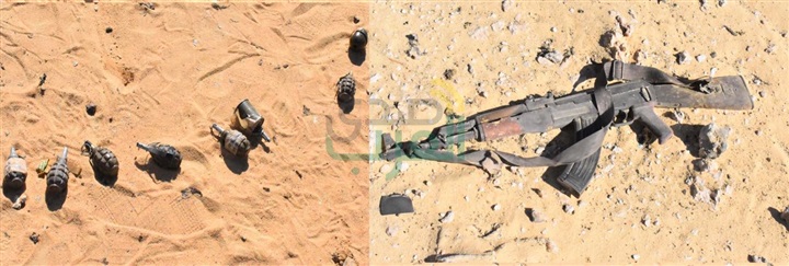 "القوات الجوية" تقضي على باقي العناصر الإرهابية بمنطقة العمليات بطريق الواحات