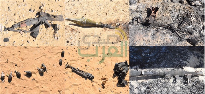 "القوات الجوية" تقضي على باقي العناصر الإرهابية بمنطقة العمليات بطريق الواحات