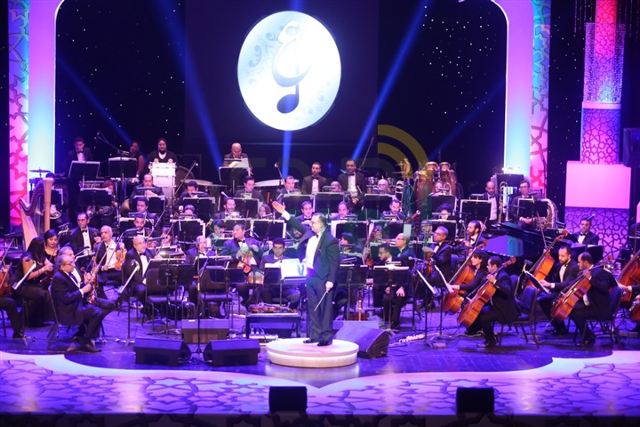 بدء الحفل الموسيقى لمهرجان الموسيقى العربية بموسيقى رعد خلف و راجح داوود بدء الحفل الموسيقى لمهرجان الموسيقى العربية بموسيقى رعد خلف و راجح داوود