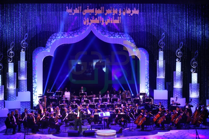 بدء الحفل الموسيقى لمهرجان الموسيقى العربية بموسيقى رعد خلف و راجح داوود بدء الحفل الموسيقى لمهرجان الموسيقى العربية بموسيقى رعد خلف و راجح داوود