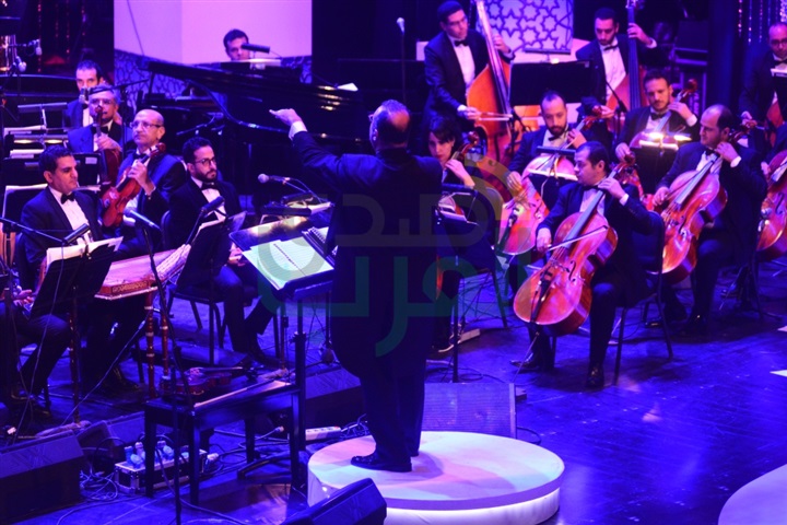 بدء الحفل الموسيقى لمهرجان الموسيقى العربية بموسيقى رعد خلف و راجح داوود بدء الحفل الموسيقى لمهرجان الموسيقى العربية بموسيقى رعد خلف و راجح داوود