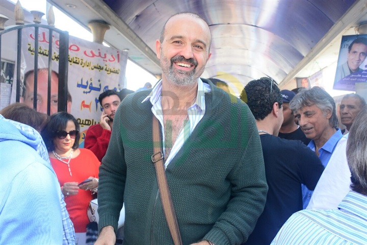 بالصور.. انتخابات نقابة "المهن التمثيلية"