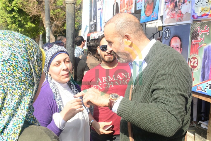 بالصور.. انتخابات نقابة "المهن التمثيلية"