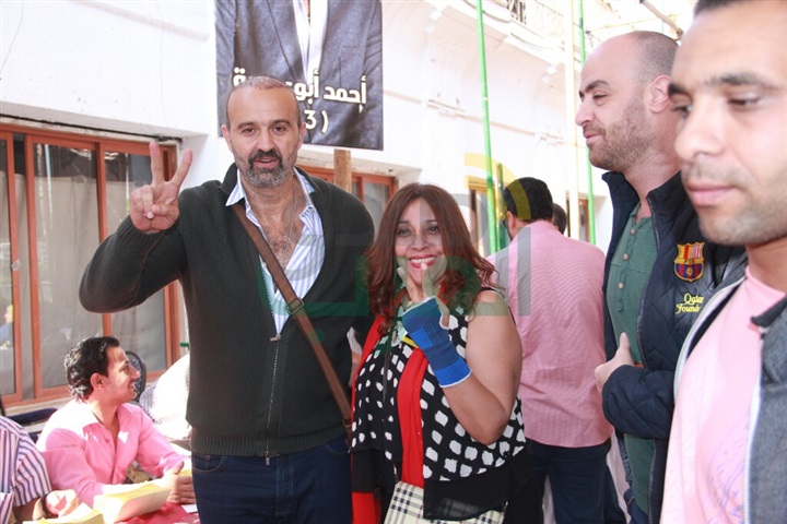 بالصور.. انتخابات نقابة "المهن التمثيلية"
