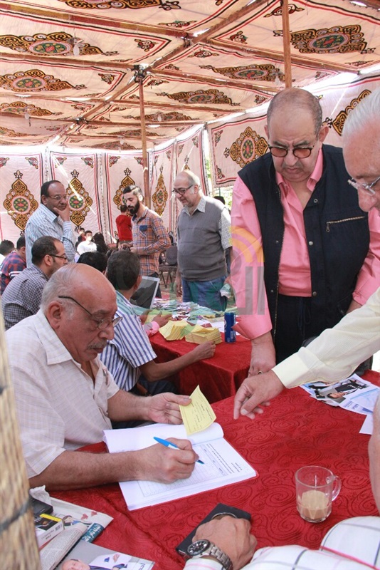 بالصور.. انتخابات نقابة "المهن التمثيلية"