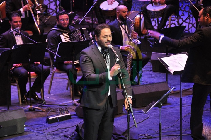 بالصور.. رامى عياش يطرب جمهور "الموسيقى العربية" بباقة من أبرز أغانيه