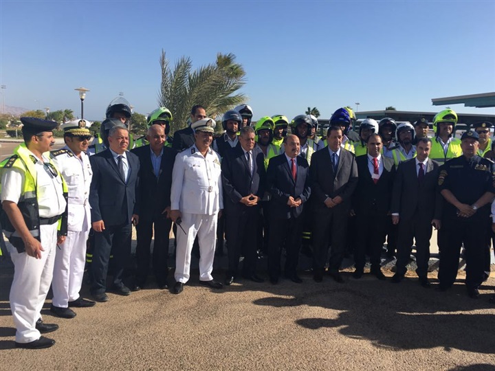  بالصور.. قيادات الداخلية يتفقدون آخر الاستعدادت الأمنية لـ"منتدى شباب العالم""
