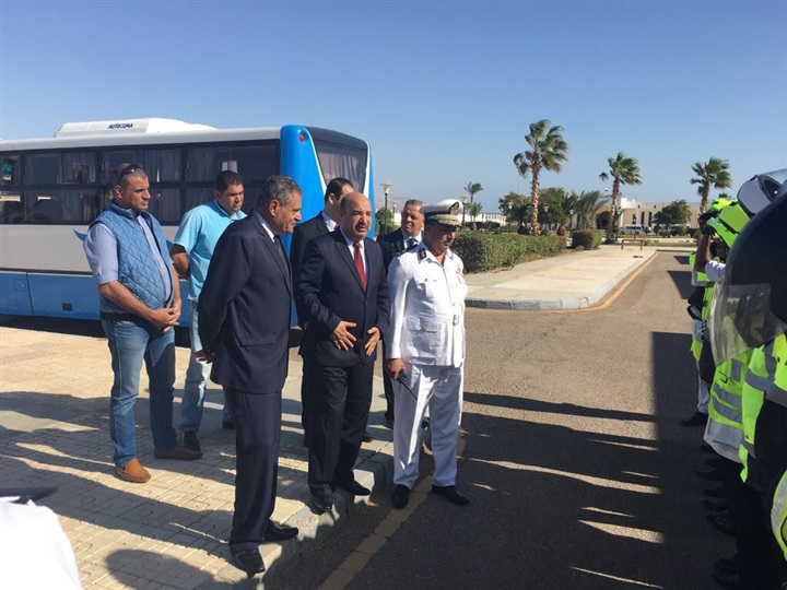  بالصور.. قيادات الداخلية يتفقدون آخر الاستعدادت الأمنية لـ"منتدى شباب العالم""