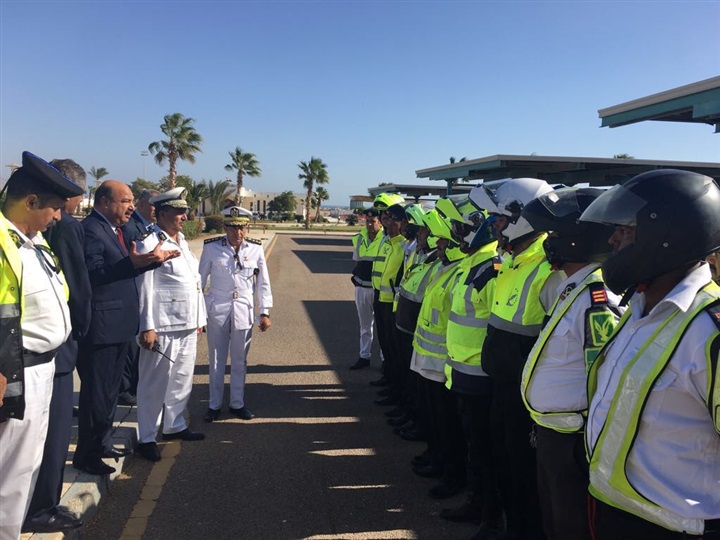  بالصور.. قيادات الداخلية يتفقدون آخر الاستعدادت الأمنية لـ"منتدى شباب العالم""