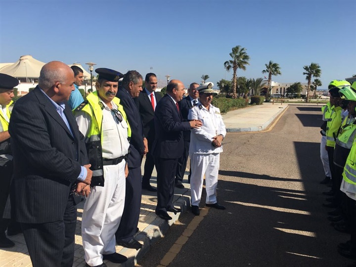  بالصور.. قيادات الداخلية يتفقدون آخر الاستعدادت الأمنية لـ"منتدى شباب العالم""