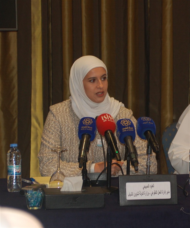 الصبيحي: وزارة الشباب لا تكل ولا تمل في دعم المبادرات التطوعية 