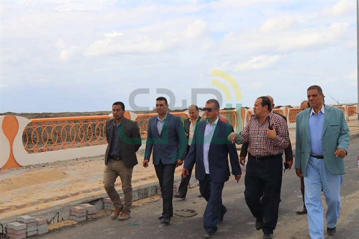 بالصور.. محافظ كفرالشيخ: تسليم كورنيش البرلس خلال أسبوع 