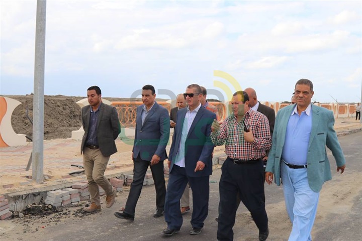 بالصور.. محافظ كفرالشيخ: تسليم كورنيش البرلس خلال أسبوع 