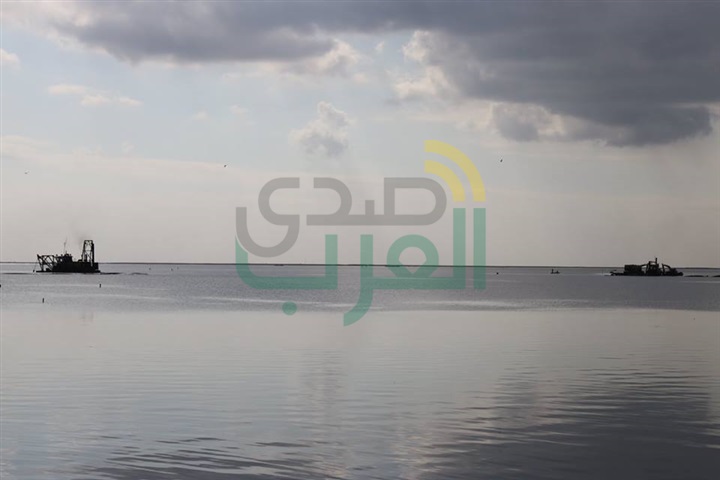 بالصور.. محافظ كفر الشيخ يتفقد أعمال تكاسي بوغاز البرلس