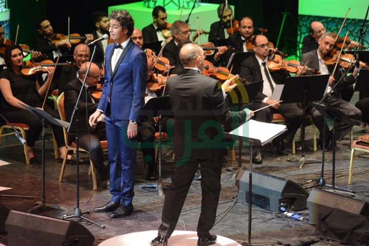 بالصور.. صفوان بهلون ومحمد محسن يطربان الجمهور بمهرجان الموسيقي العربية