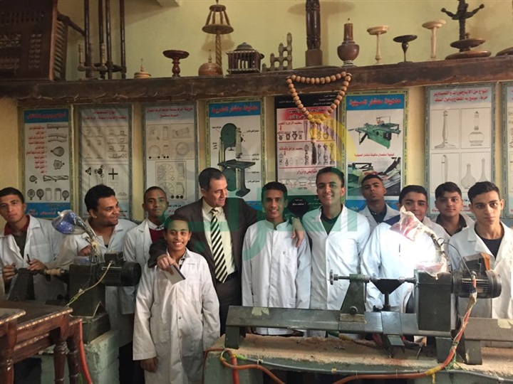 الجيوشى يحيل موجه الحاسب الآلي بمدرسة طلعت حرب الثانوية الصناعية بالعجوزة للتحقيق
