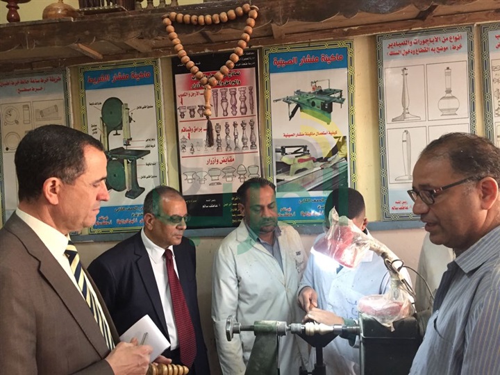 الجيوشى يحيل موجه الحاسب الآلي بمدرسة طلعت حرب الثانوية الصناعية بالعجوزة للتحقيق