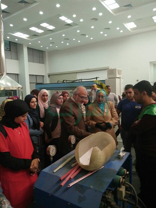 الفوج السابع من طلاب الجامعات المصرية يزور مراكز التميز التابعة للإنتاج الحربى