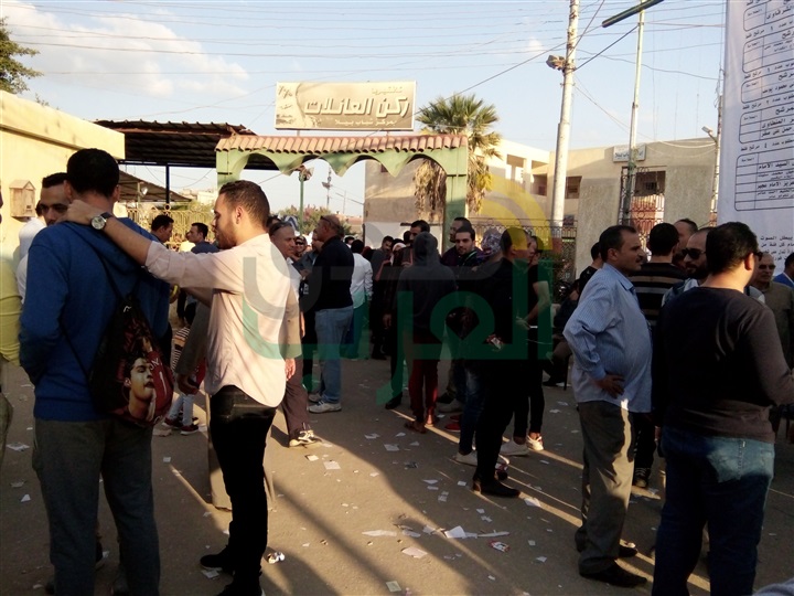 ‎   بالصور.. اقبال شديد علي انتخابات مركز شباب بيلا