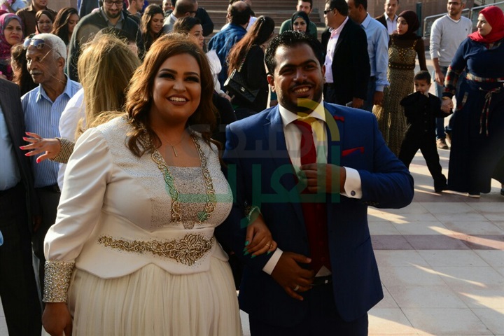 بالصور.. عقد قران ويزو نجمة مسرح مصر بالصور.. عقد قران ويزو نجمة مسرح مصر