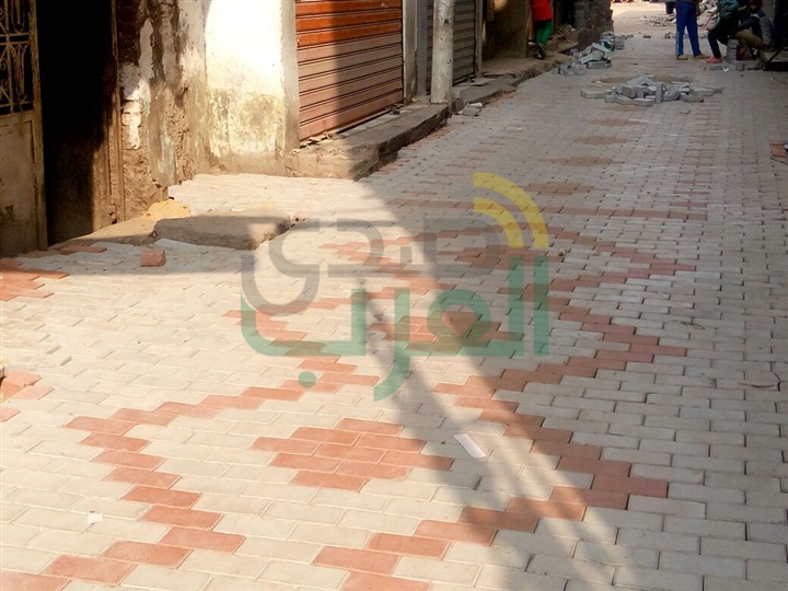  رصف الشوارع ببلاط الإنترلوك والأسفلت بـ91 مليون فى القليوبية 