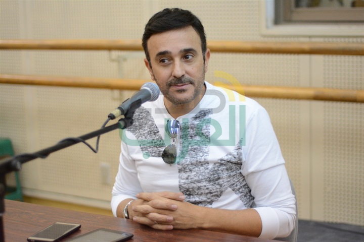 بالصور.. بدأ المؤتمر الصحفي الخاص بصابر الرباعي بدار الأوبرا المصرية