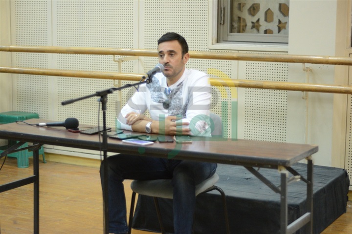 بالصور.. بدأ المؤتمر الصحفي الخاص بصابر الرباعي بدار الأوبرا المصرية