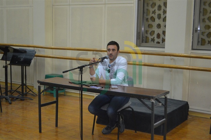 بالصور.. بدأ المؤتمر الصحفي الخاص بصابر الرباعي بدار الأوبرا المصرية