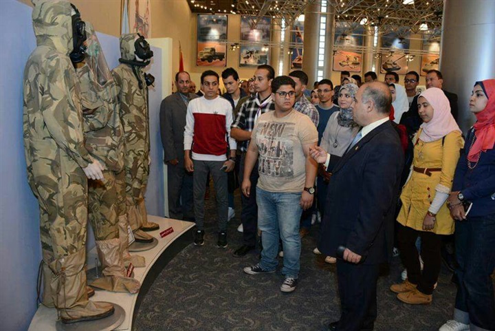 انطلاق الفوج الثامن من شباب الجامعات المصرية لزيارة مصانع الإنتاج الحربي