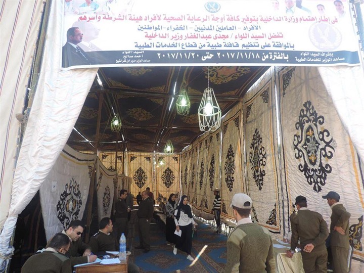 بالصور.. أمن كفر الشيخ يواصل إجراء الكشف الطبي علي رجال الشرطة المتحجزين