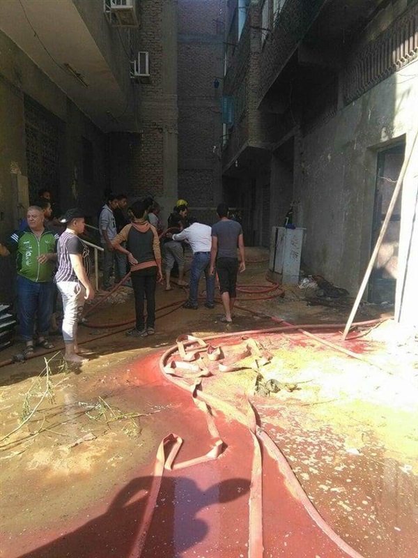 السيطرة على حريق نشب فى مصنع حلويات بالخانكة 