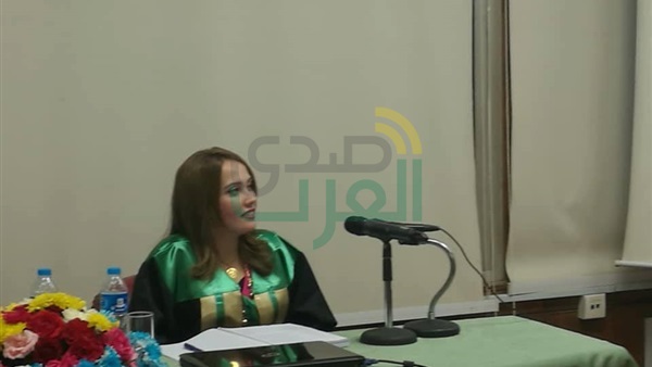 شيماء مصطفي تحصل علي الماجستير في " البرامج الحوارية والقيم السياسية " بامتياز شيماء مصطفي تحصل علي الماجستير في " البرامج الحوارية والقيم السياسية " بامتياز