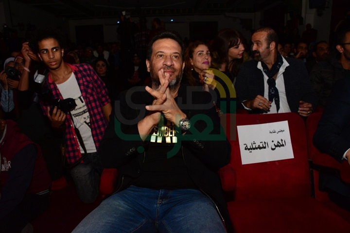 بالصور.. تكريم سهير البابلي من مهرجان مسرح نقابة المهن التمثيلية