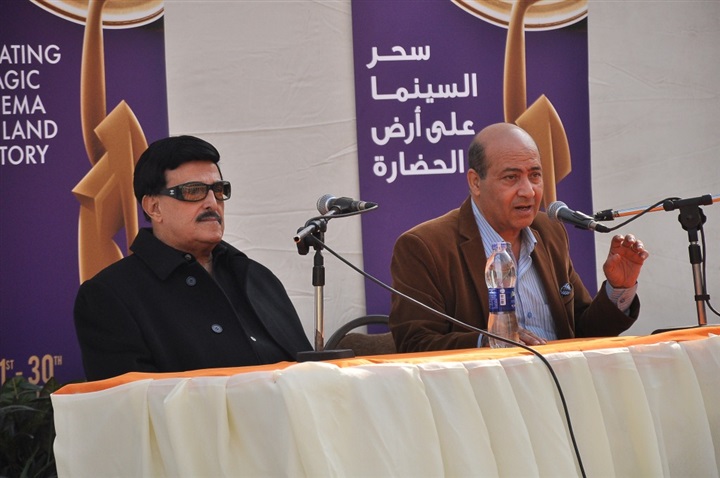 ندوة الفنان القدير سمير غانم على هامش مهرجان القاهرة السينمائي ندوة الفنان القدير سمير غانم على هامش مهرجان القاهرة السينمائي