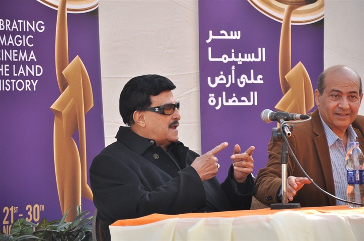 ندوة الفنان القدير سمير غانم على هامش مهرجان القاهرة السينمائي ندوة الفنان القدير سمير غانم على هامش مهرجان القاهرة السينمائي