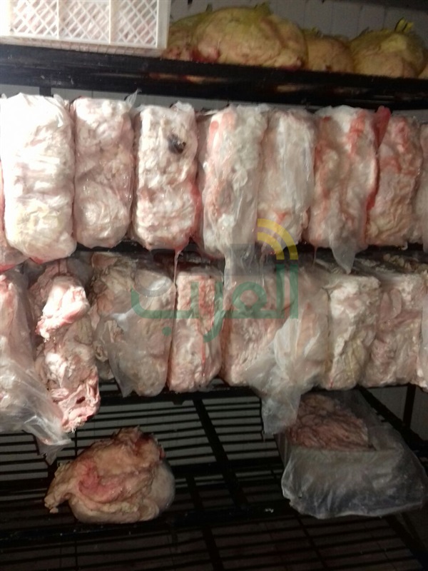 إعدام طن و500 كيلو لحوم ودهون فاسدة بالبدرشين