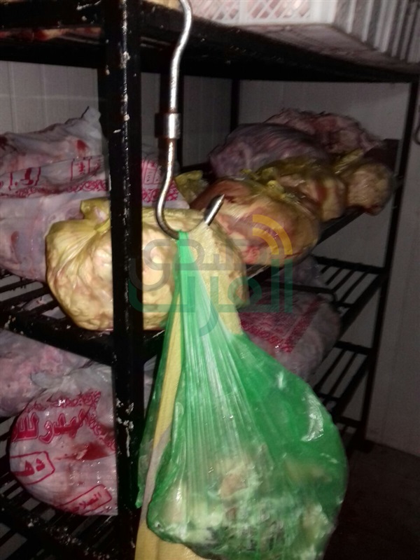 إعدام طن و500 كيلو لحوم ودهون فاسدة بالبدرشين