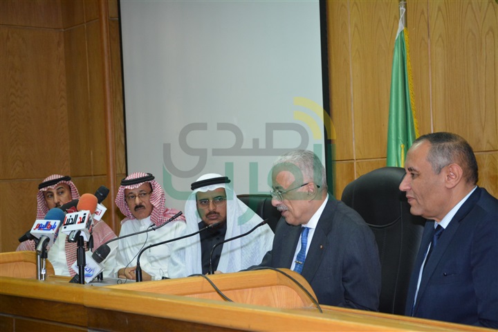 شوقى يبحث مع الأمير فيصل بن عبد الله المشارى أوجه التعاون فى مجال تطوير القياس وتقويم الامتحانات