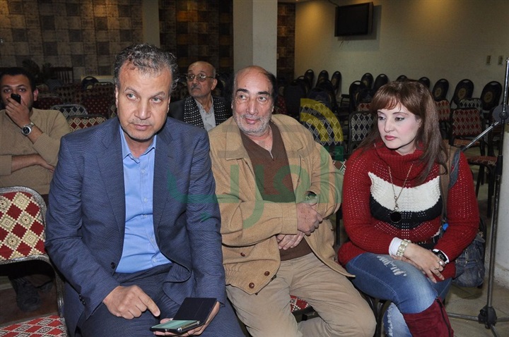 بدأ ندوة نقابة الممثلين لإدانة الحادث الإرهابى بالعريش بدأ ندوة نقابة الممثلين لإدانة الحادث الإرهابى بالعريش