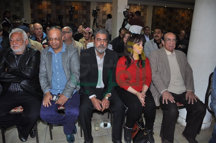 بدأ ندوة نقابة الممثلين لإدانة الحادث الإرهابى بالعريش بدأ ندوة نقابة الممثلين لإدانة الحادث الإرهابى بالعريش