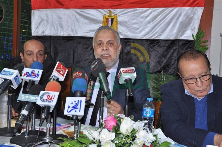 بدأ ندوة نقابة الممثلين لإدانة الحادث الإرهابى بالعريش بدأ ندوة نقابة الممثلين لإدانة الحادث الإرهابى بالعريش